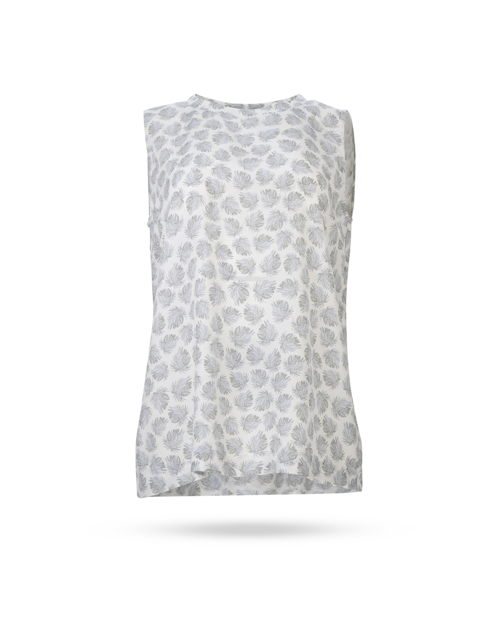 Hemisphere-Seidentop-mit-Print-Mint-2229Miki Hemisphere-Seidentop-mit-Print-Mint-2229Miki