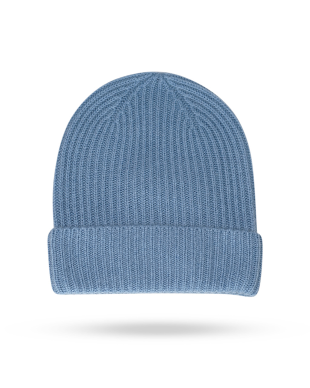 Repeat-Cashmere-Grobstrick-Haube-Mid-Blue-700534-1487 Repeat-Cashmere-Grobstrick-Haube-Mid-Blue-700534-1487