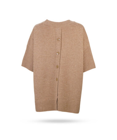 Cuccia-Poncho-mit-Knopfleiste-Camel-3002-3