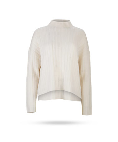 Cuccia-Stehkragen-Pullover-Rippstrick-Naturweiss-3018