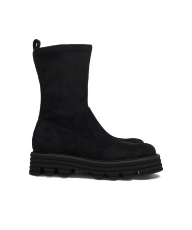 Kennel-Schmenger-Velourleder-Stretch-Stiefletten-Schwarz-81-28380-1