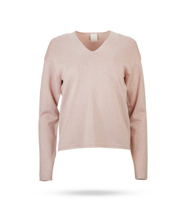 Mary-Yve-Viskose-V-Pullover-Rosa-60201-471
