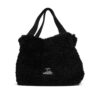 Patrizia-Pepe-Teddyfell-Shopper-Schwarz-2B0023-E009-K103
