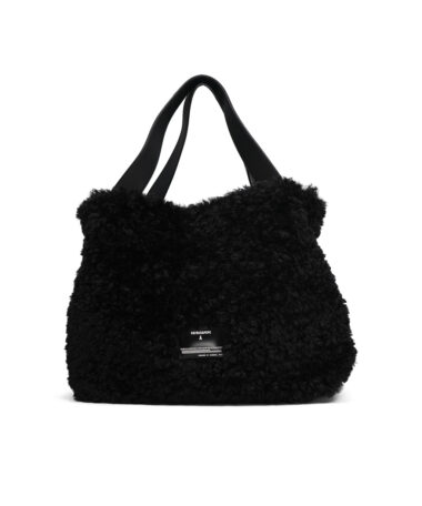 Patrizia-Pepe-Teddyfell-Shopper-Schwarz-2B0023-E009-K103
