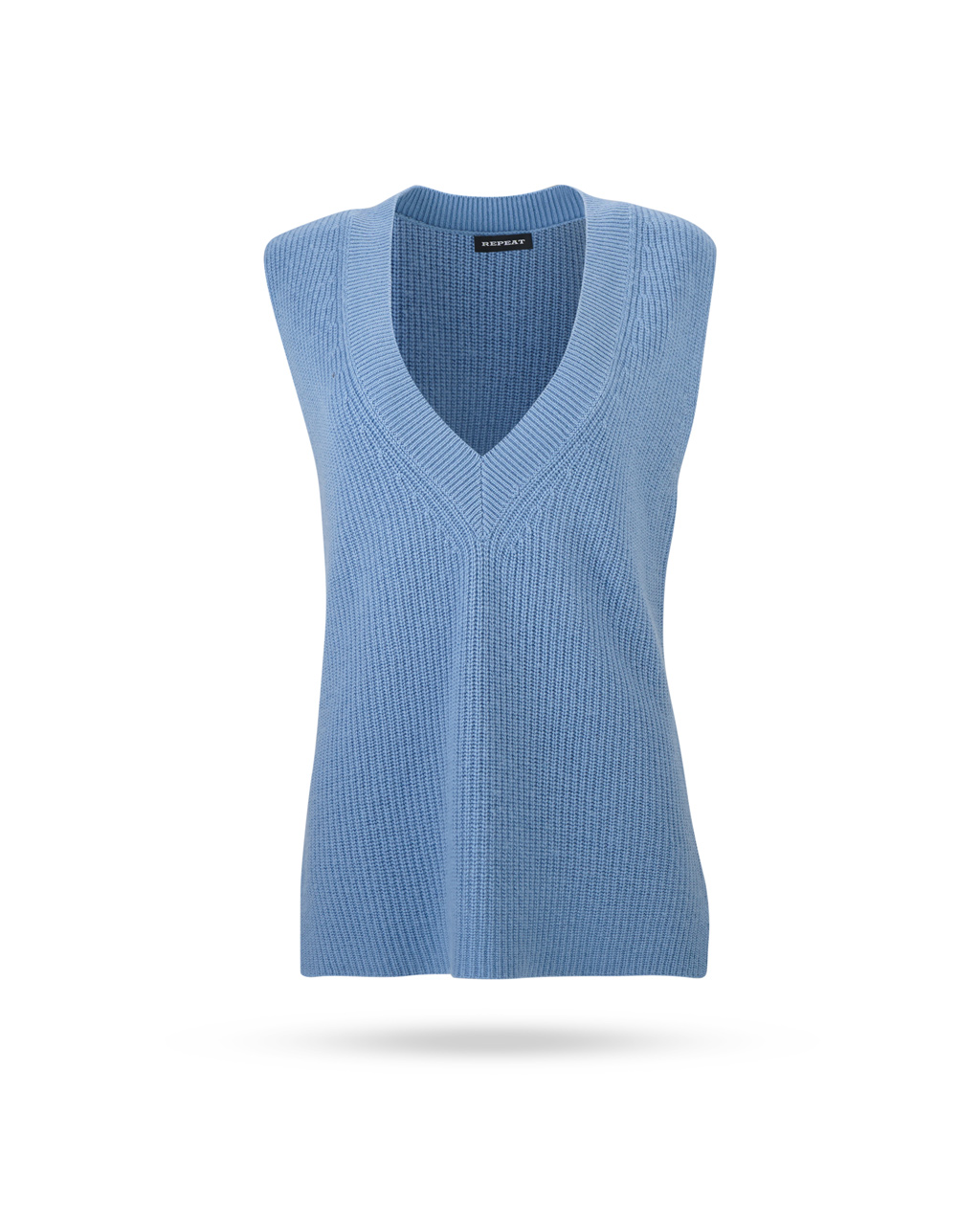 Repeat-Grobstrick-Pullover-Mid-Blue-200689-1 Repeat-Grobstrick-Pullover-Mid-Blue-200689-1