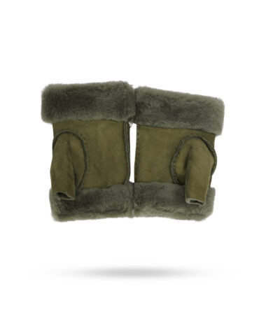 Alpoguanti-Manicotto-montone-Olive