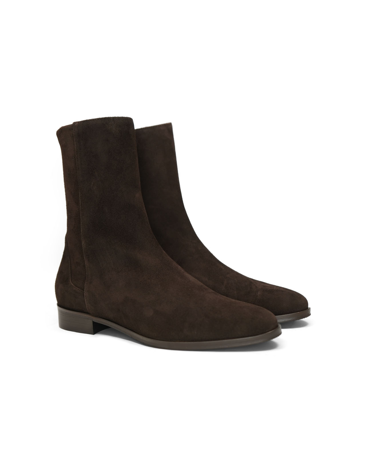 Masiero-Lorenzo-Velourleder-Stretchstiefeletten-mit-Zipp-Braun-W2231223-Camoscio-Moro-1 Masiero Lorenzo Velourleder Stretchstiefeletten mit Zipp Braun W2231223 Camoscio Moro 2