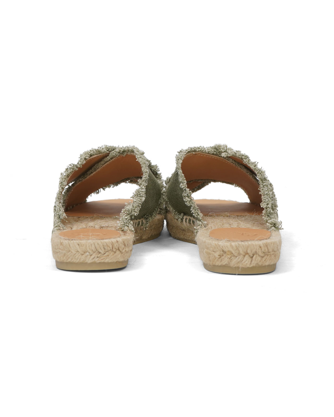 Castaner-Palmera-Pantoletten-Olive-Palmera-414-37-3 Castaner Palmera Pantoletten Olive Palmera 414 37 3