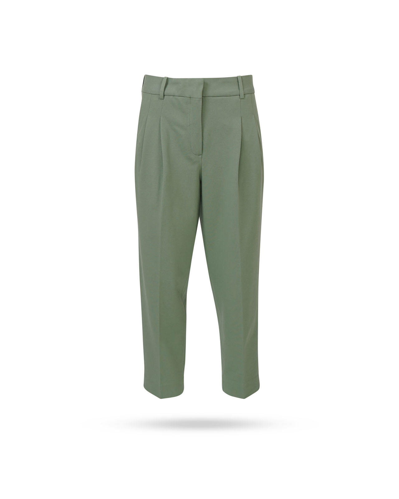 Circolo-Jersey-Bundfaltenhose-Schilfgruen-FD1814-605 Circolo Jersey Bundfaltenhose Schilfgruen FD1814 605