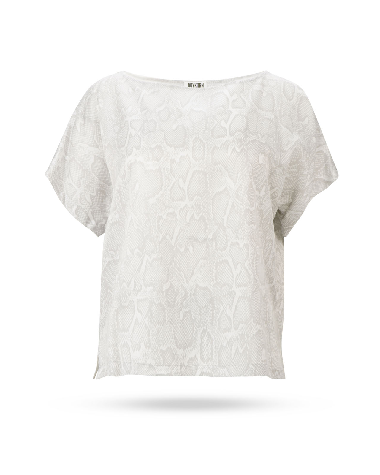 Drykorn-Somia-Blusenshirt-Hellgrau-Somia-87287-2 Drykorn Somia Blusenshirt Hellgrau Somia 87287 2