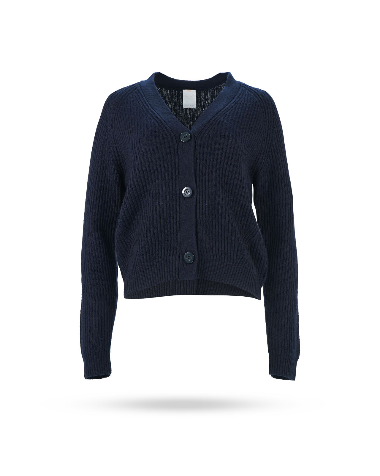 Mary-Yve-Grobstrick-Weste-Dunkelblau-75039 Mary Yve Grobstrick Weste Dunkelblau 75039