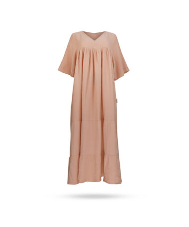 Penn-Ink-NY-Maxikleid-Apricot-S22T723-211-1