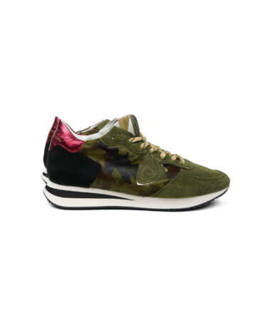 Philippe Model Tropez Sneaker Olive_1