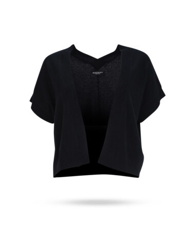 Repeat-Cashmere-Bolero-kurzarm-Schwarz-102520