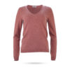 Repeat Cashmere V Pullover Marsala 100518