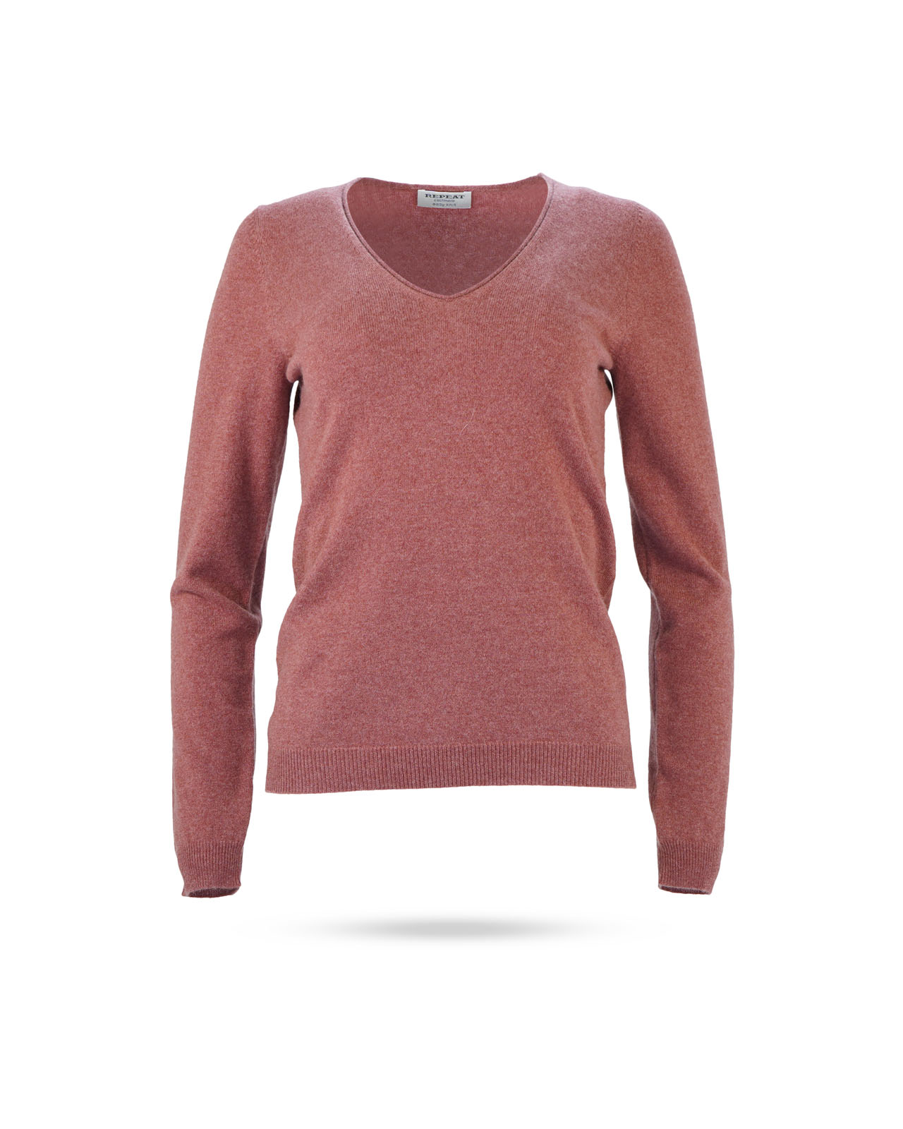 Repeat-Cashmere-V-Pullover-Marsala-100518 Repeat Cashmere V Pullover Marsala 100518