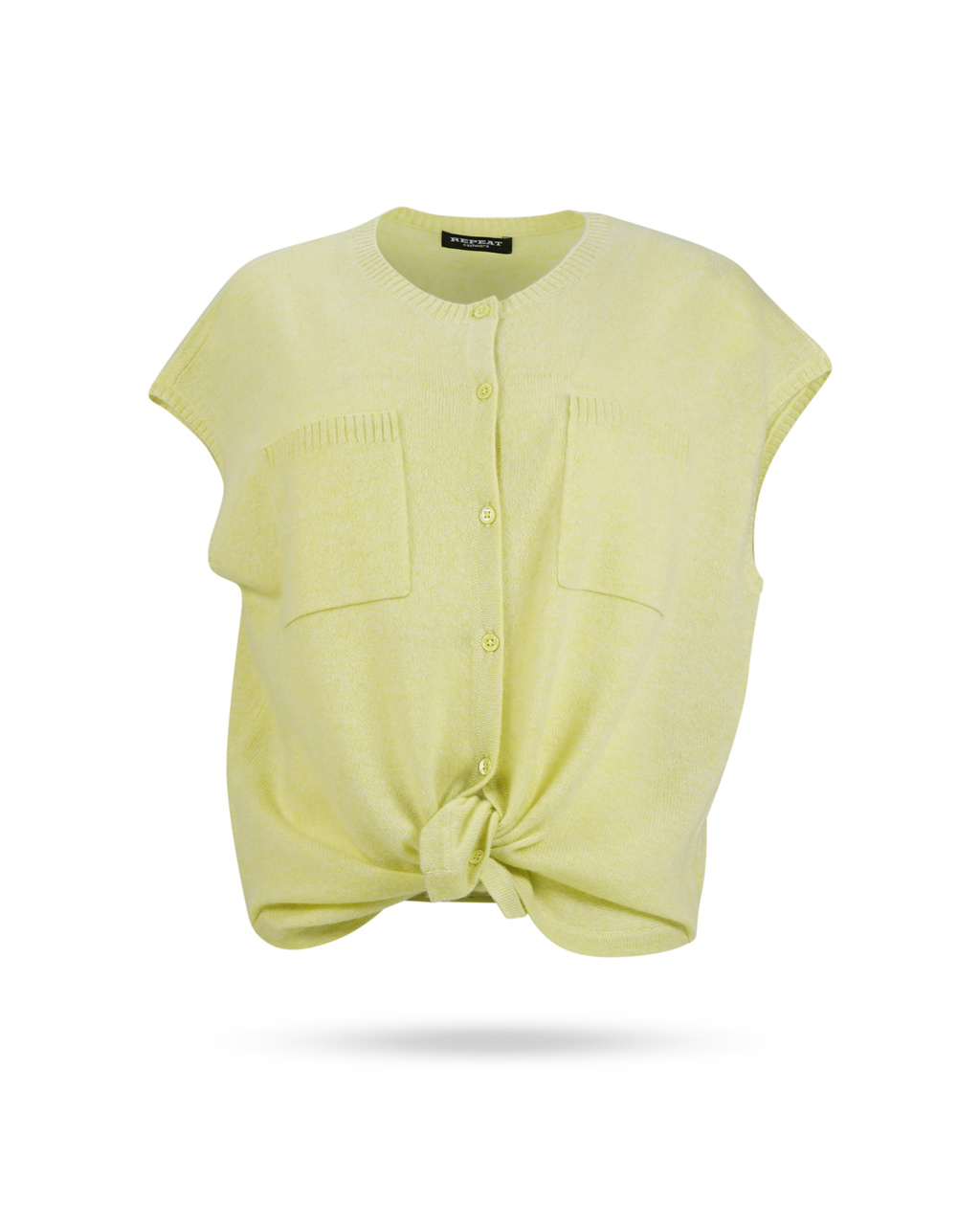 Repeat-Cashmere-Weste-ohne-Arm-Lime-102507-3 Repeat-Cashmere-Weste-ohne-Arm-Lime-102507-3