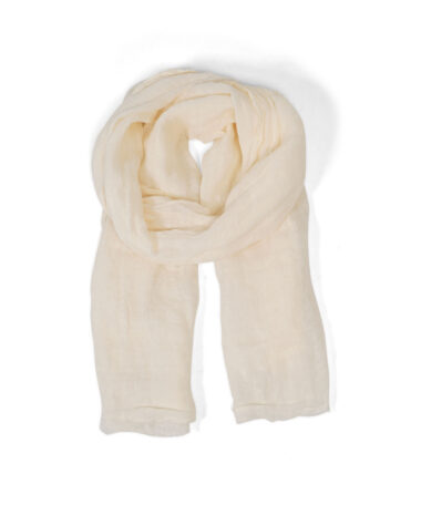 Schal Creme