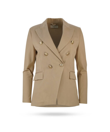 Circolo-Jersewy-Doppelreiher-Blazer-Camel-FD2610-712