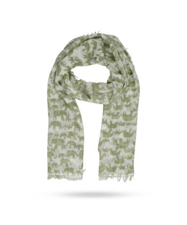 Hemisphere Bluck Schal Avocado