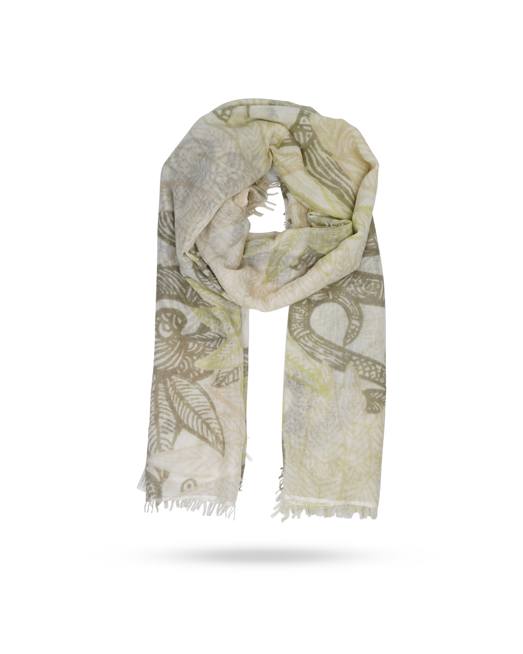 Hemisphere-Dunke-Schal-Lime Hemisphere Dunke Schal Lime