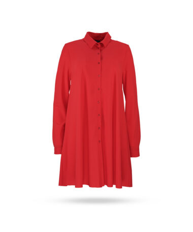 Japan-TKY-Athletic-Kleid-Kirschrot-Emi