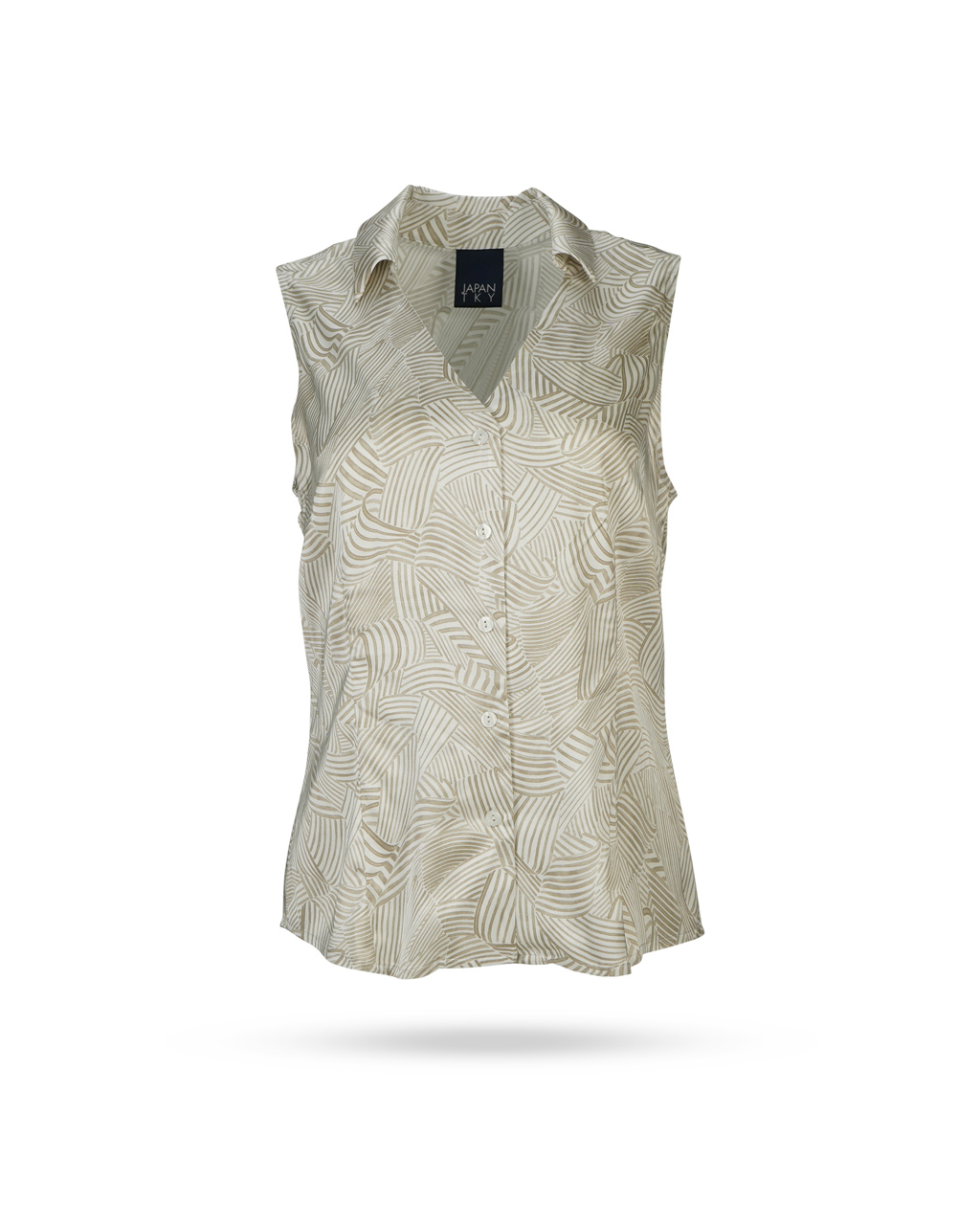 Japan-TKY-Fasyno-Bluse-Beige Japan-TKY-Fasyno-Bluse-Beige