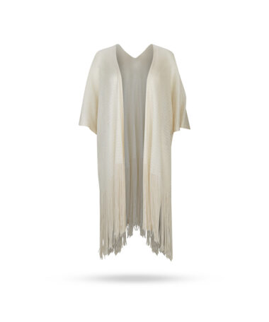 Liviani-Conti-Kimono-mit-Fransen-Vanille-A3SF71