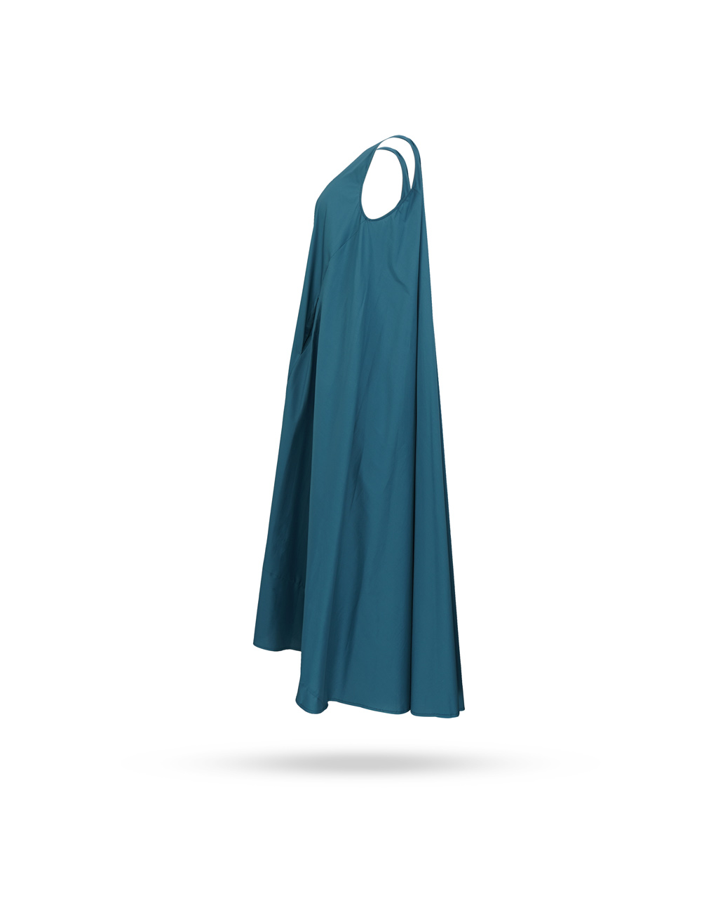 Liviani-Conti-Maxikleid-Petrol-L3SK20-2 Liviani-Conti-Maxikleid-Petrol-L3SK20-2