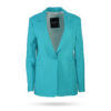Patrizia-Pepe-Leinen-Blazer-Turkis-2S1453-A052