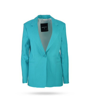Patrizia-Pepe-Leinen-Blazer-Turkis-2S1453-A052