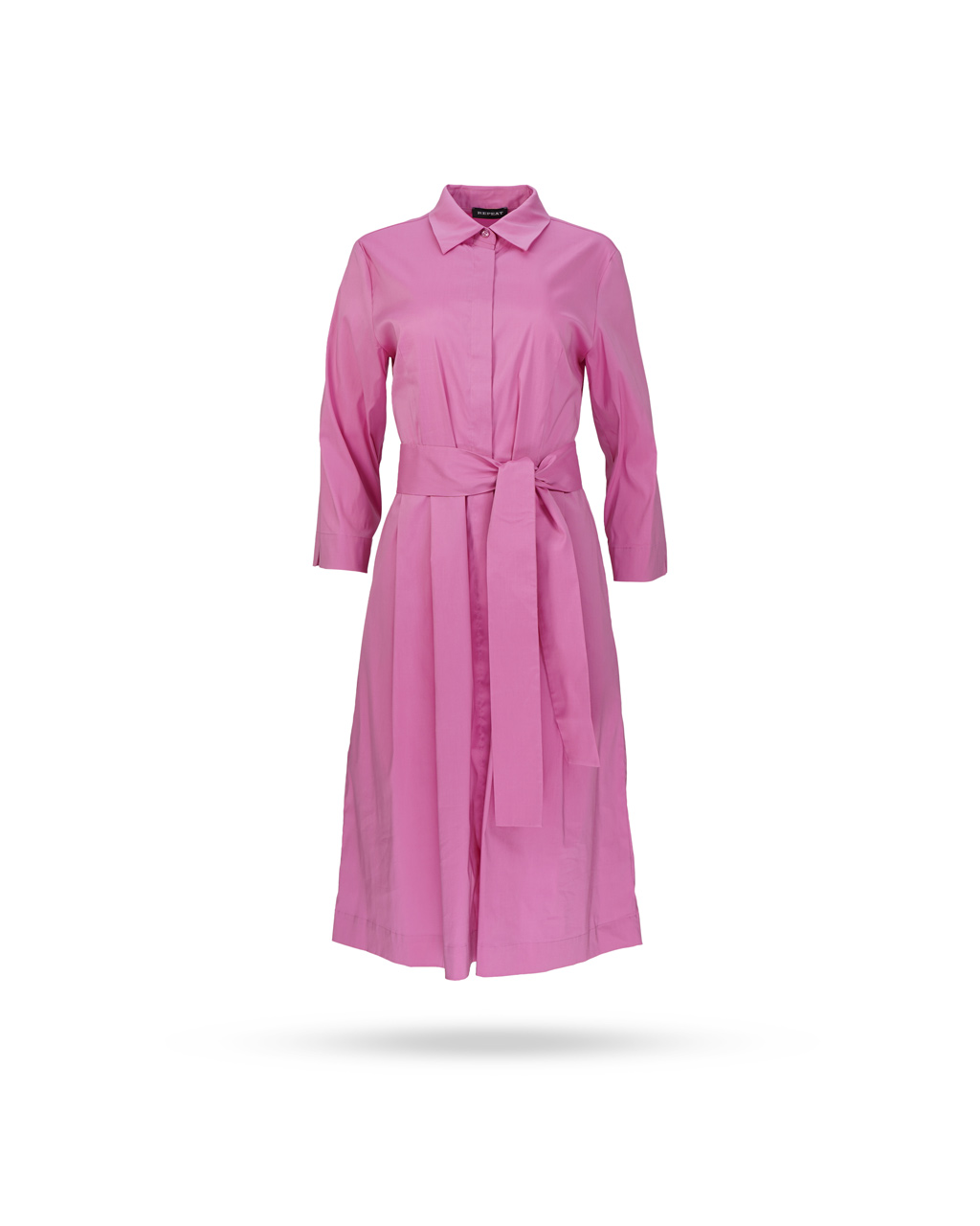 Repeat-Hemdblusenkleid-Fuchsia-600603-2 Repeat-Hemdblusenkleid-Fuchsia-600603-2