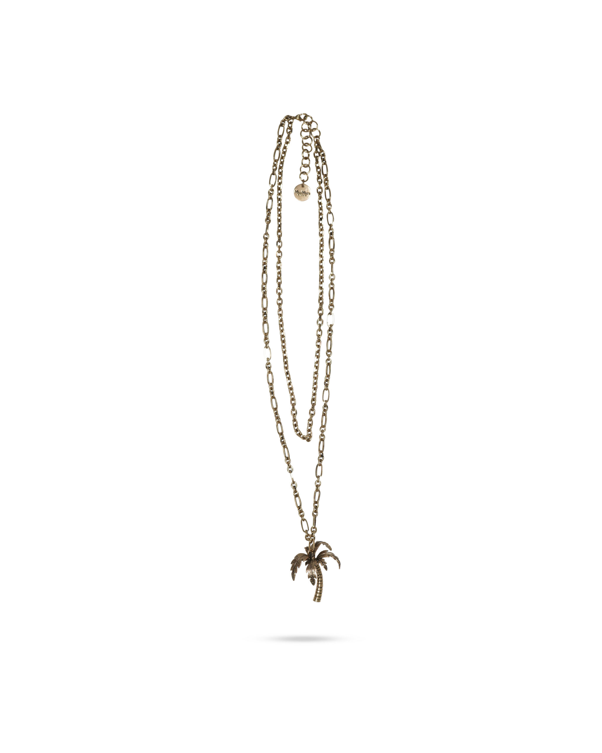 Max-Mara-Vento-Kette-mit-Palme-Gold Max Mara Vento Kette mit Palme Gold