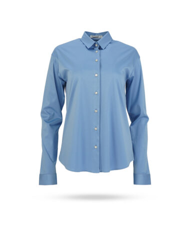 Soluzione-Jersey-Bluse-in-A-Linie-Himmelblau-1005-269-63-1
