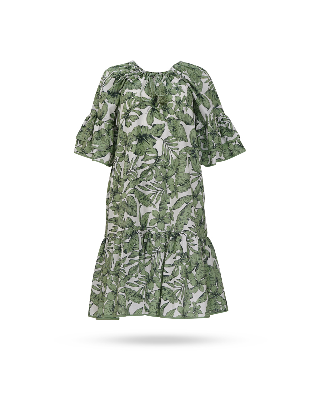 Twinset-Abito-Palm-231LM2PCC-1 Twinset-Abito-Palm-231LM2PCC-1