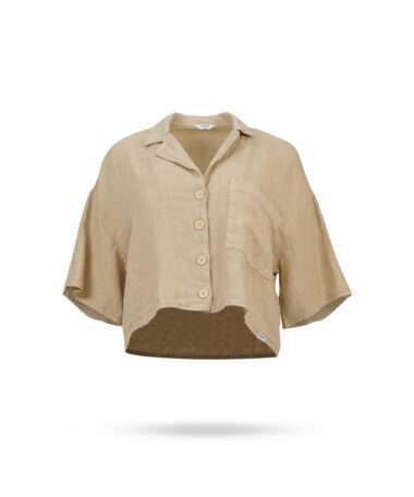 Penn-Ink-Leinenbluse-cropped-beige-S23Z544LTD