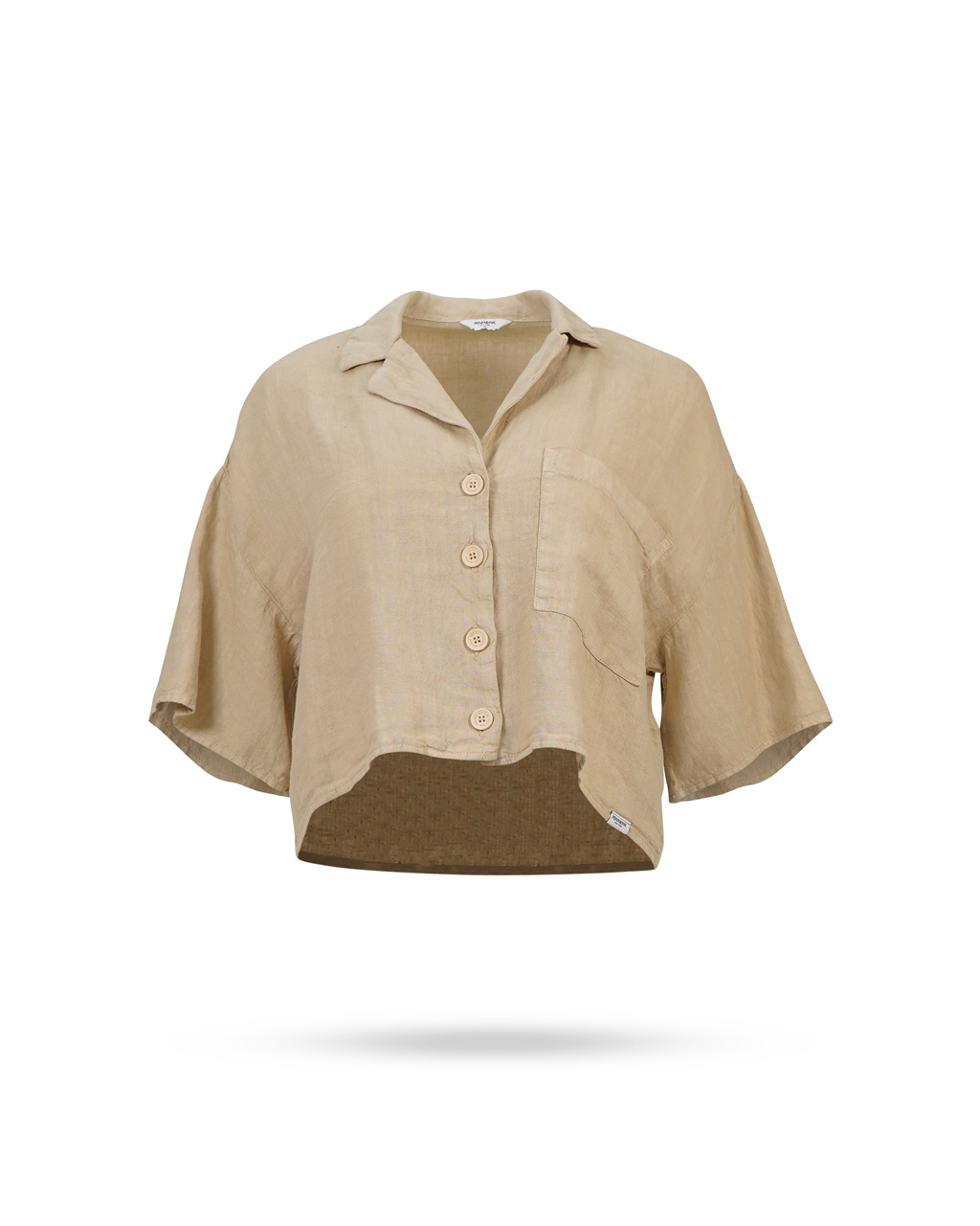 Penn-Ink-Leinenbluse-cropped-beige-S23Z544LTD Penn-Ink-Leinenbluse-cropped-beige-S23Z544LTD