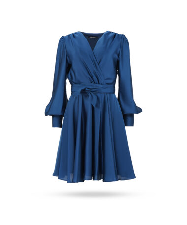 DTS Swing Kleid mit Tellerrock Royalblau 5AE05300