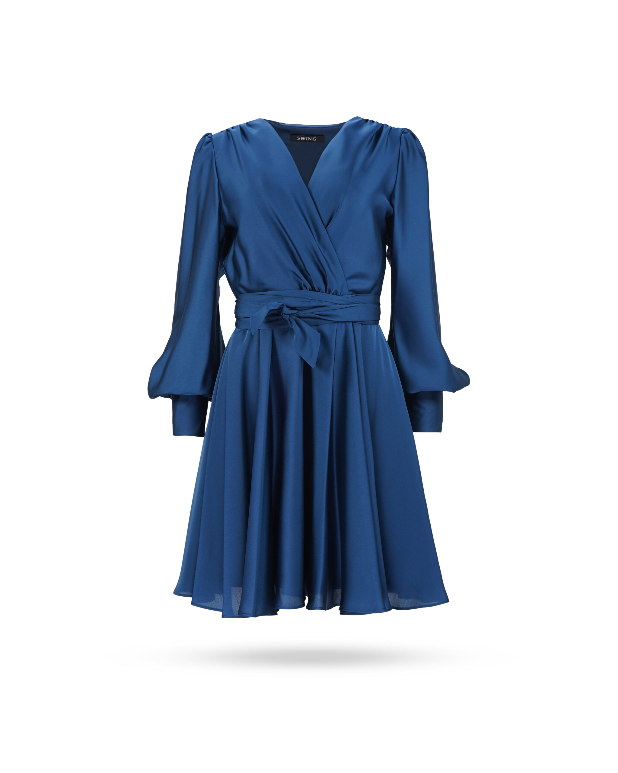 DTS-Swing-Kleid-mit-Tellerrock-Royalblau-5AE05300 DTS Swing Kleid mit Tellerrock Royalblau 5AE05300
