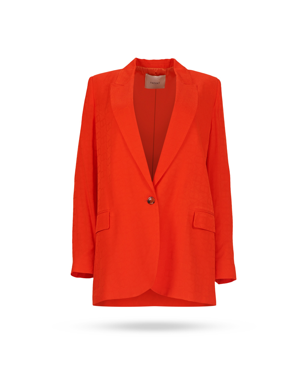 Twinset-Blazer-Orange-231TT2144 Twinset-Blazer-Orange-231TT2144
