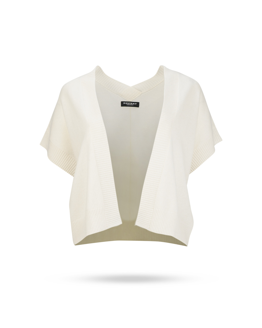 Repeat-Cashmere-Bolero-kurzarm-Naturweiss-102520 Repeat-Cashmere-Bolero-kurzarm-Naturweiss-102520